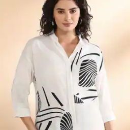 Women Regular Fit Printed Shirt-image-4