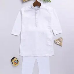 Boys Embroidery Kurta Pyjama Set-picture-25