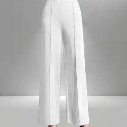 Women High Rise Relaxed Fit Trousers-image-24