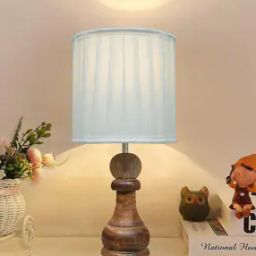 Striped Wooden Table Lamp-26
