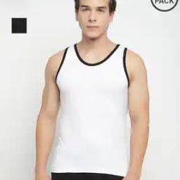 Pack of 2 Cotton Sleeveless Vests-image-8