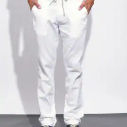 Men Slim Fit Chinos with Insert Pockets-image-24