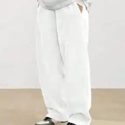 Men Relaxed Fit Full Length Pants-image-29