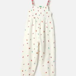 Girls Embroidered Regular Fit Jumpsuit-picture-46