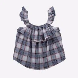 Checked Cotton Top-image-46