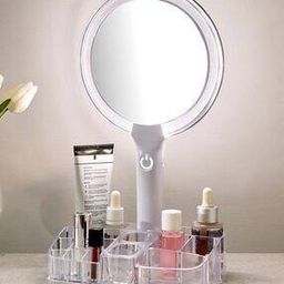 home centre Carnival Double Sided LED Mirror with Makeup Organiser-picture-10