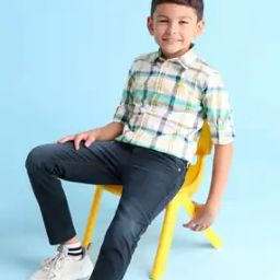 Boys Checked Regular Fit Shirt-image-72