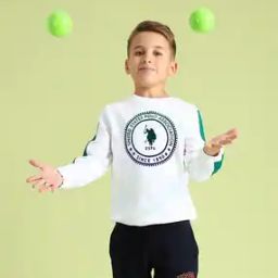 Boys Brand Print Regular Fit Sweatshirt-21