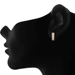 Rose Gold-Plated Hoop Earrings-image-26