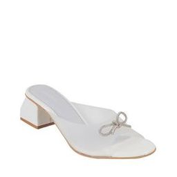 mochi Open-Toe Slip-On Chunky Heeled Sandals with Bow Accent-picture-7