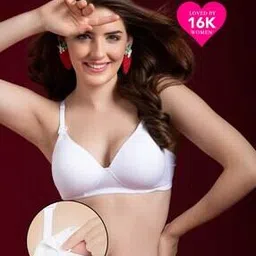 Padded Medium Coverage Non-Wired Maternity Bra-image-77