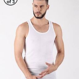 Pack of 3 Sleeveless Vests-image-36
