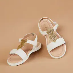 Girls Flat Sandals with Synthetic Upper-image-16