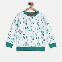 Printed Round-Neck Sweatshirt-image-39