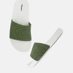 glissers Men Colourblock Open-Toe Slip-On Slides image 1