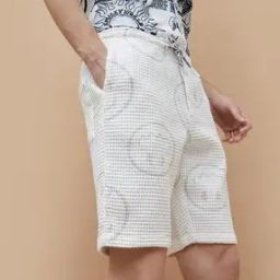 Men Abstract Regular Fit Shorts-image-64