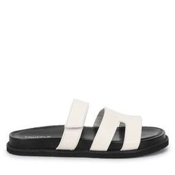 Women Slides with Velcro Fastening-image-49