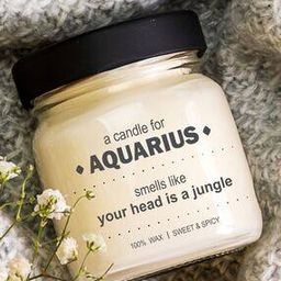 Aries Astrology Citrus Scented Candle-image-6