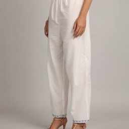  Women Relaxed Elasticated Waistband Pant -12