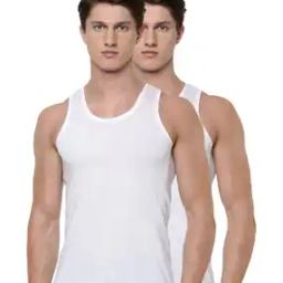 Regular Fit Pack of 2 Vests-image-65