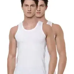 Regular Fit Pack of 2 Vests-image-57