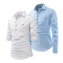 Pack of 2 Shirt Kurtas-image-85