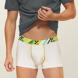 Panelled Trunk with Elasticated Waistband-image-27