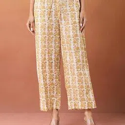 fabindia Women Cotton Printed Pant-picture-2