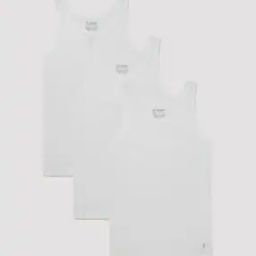3320 Super Combed Cotton Round-Neck Sleeveless Vest-picture-30