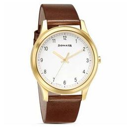 NP7135YL01 Water-Resistant Analogue Watch-12