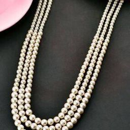  Women Pearls Beaded Necklace -40