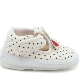 Micro Print Shoes with Velcro Fastening-image-47