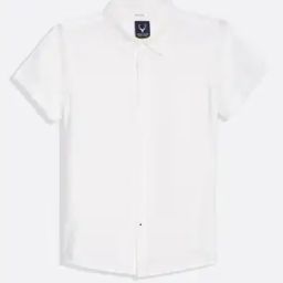 allen solly Boys Logo Embroidered Regular Fit Shirt-picture-14