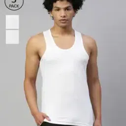 Pack of 3 Sleeveless Vests-image-4