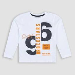 Boys Regular Fit Printed Crew-Neck T-Shirt-image-11