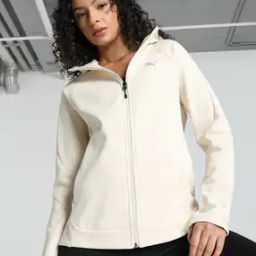 Woman Full Sleeves Relaxed Fit Hoodie-17