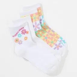 american eagle Pack of 2 Printed Ankle-Length Socks-picture-43