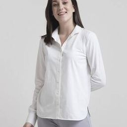 Spread Collar Button-Up Shirt-image-33