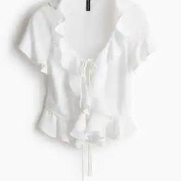 Women Regular Fit Tie Up Top-image-60