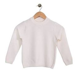 Round-Neck Pullover with Ribbed Hem-image-55