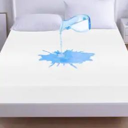 Terry cotton Ultra soft Breathable Waterproof King Bed Mattress protector Cover with Elastic 78 X 72 Inch (King Bed)-image-47