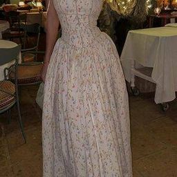 Women Floral Print Fit & Flare Dress-picture-1