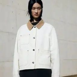 Loose Fit Button Closure Jacket -picture-34
