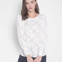 Printed Slim Fit Top-image-22