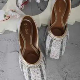 Women Embellished Round-Toe Slip-On Mules-image-14