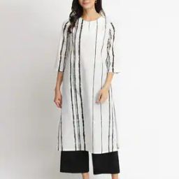 Women Stripes Suit Set-image-55