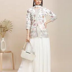 Women Embroidered Straight Kurta Set-image-28