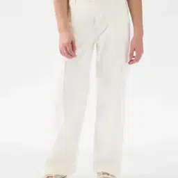 Girls Kids Low Stride Wide-Leg Ankle Jeans-image-17