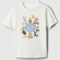 Looney Tunes Logo Printed Round-Neck T-Shirt-21
