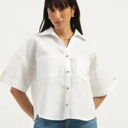 Women Regular Fit Shirt-image-4